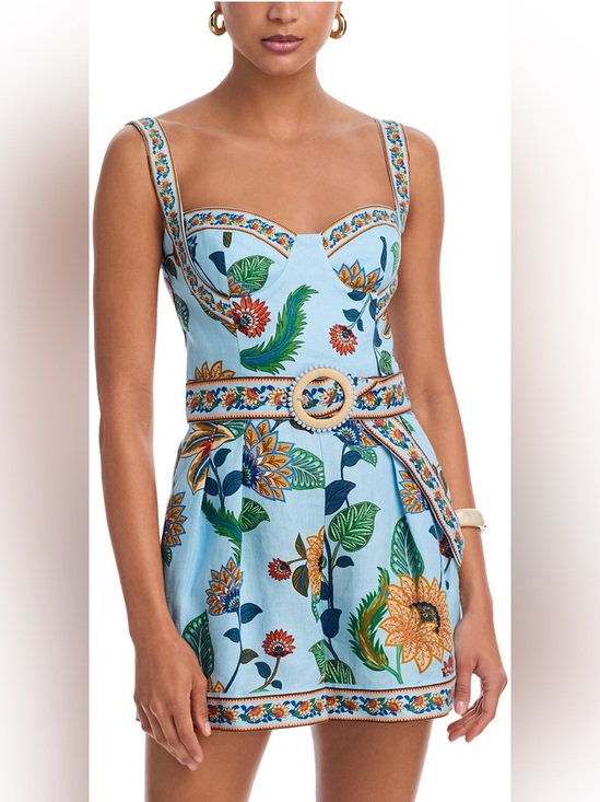 FARM Rio Pants - FARM Rio Floral Delhi Romper